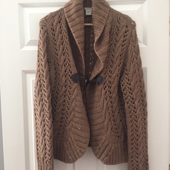 a + eve crochet style sweater - Picture 1 of 4